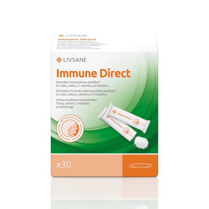 LIVSANE milteliai su cinku, selenu, vitaminu C ir histidinu N30
