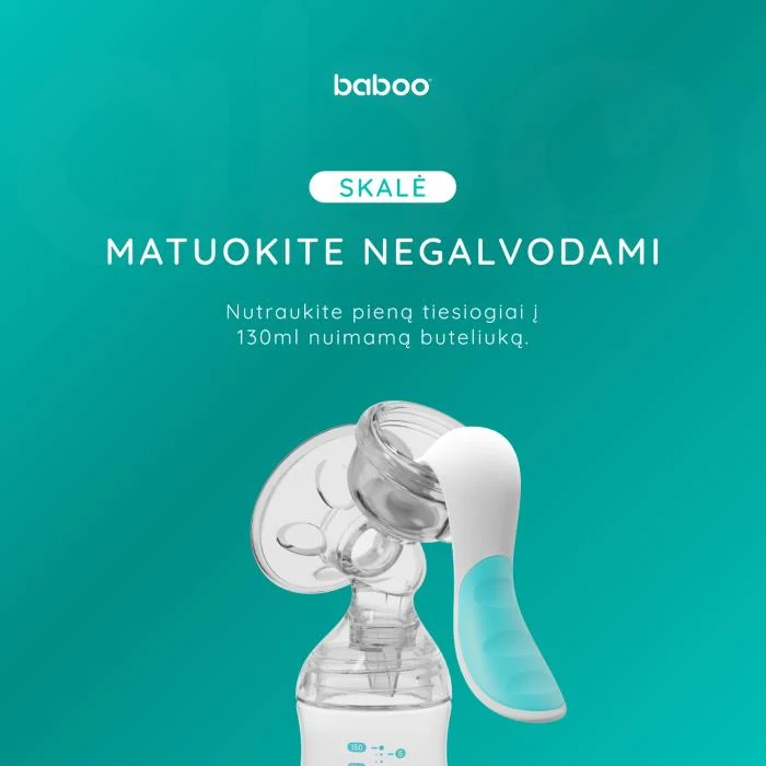 Baboo rankinis pientraukis su 4 nutraukimo stiprumo lygiais