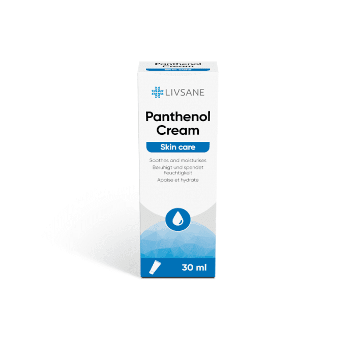 LIVSANE pantenolio kremas 6%, 30 ml