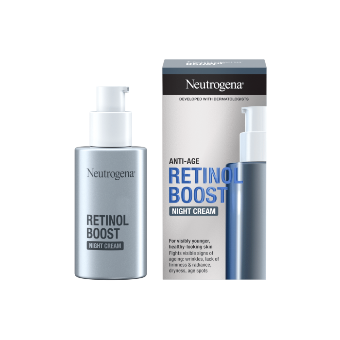 NEUTROGENA Retinol Boost naktinis kremas, 50ml