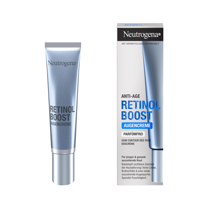 NEUTROGENA Retinol Boost paakių kremas, 15ml
