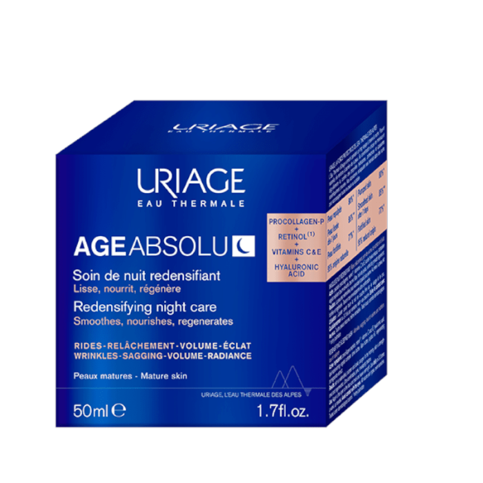 URIAGE Age Absolu naktinis veido kremas, 50 ml