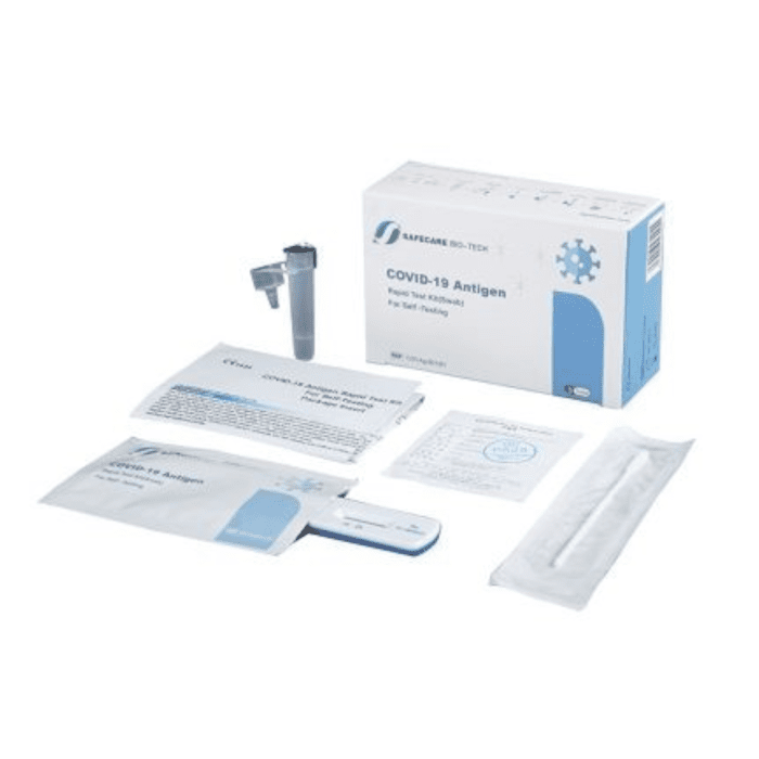 SAFECARE COVID 19 ir A+B tipo gripo antigenų kombinuotas greitasis testas