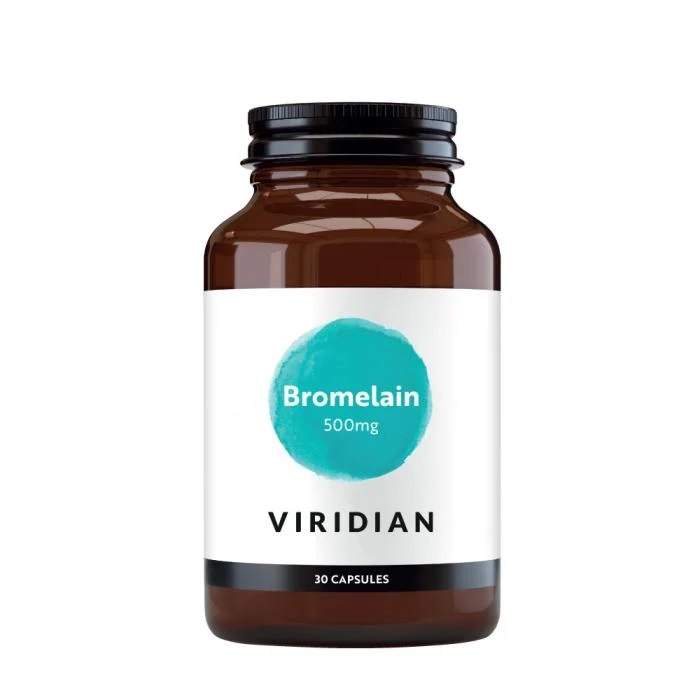 VIRIDIAN kapsulės BROMELAIN 500 mg N30