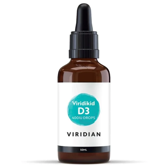 VIRIDIAN skystas vitaminas D3 vaikams 