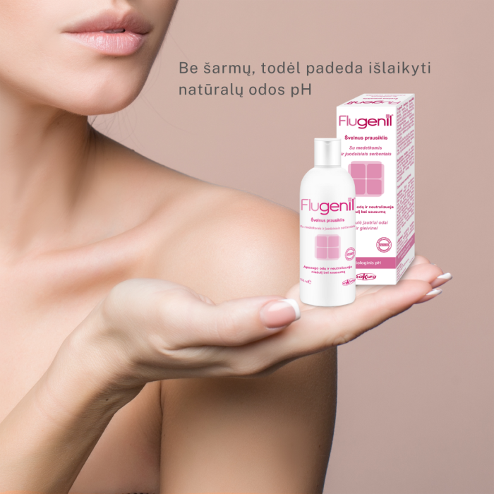 Flugenil švelnus prausiklis 150 ml 