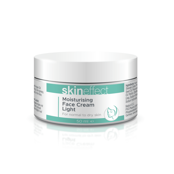 skineffect drėkinamasis veido kremas Light 50 ml