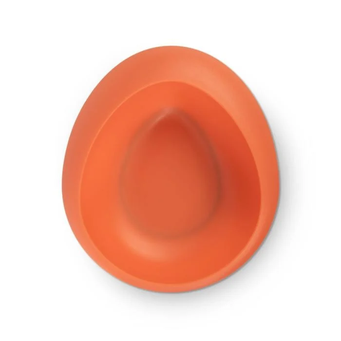 Baboo nuožulnus dubenėlis su prlimpančiu dugnu, 6+ mėn, persikinė