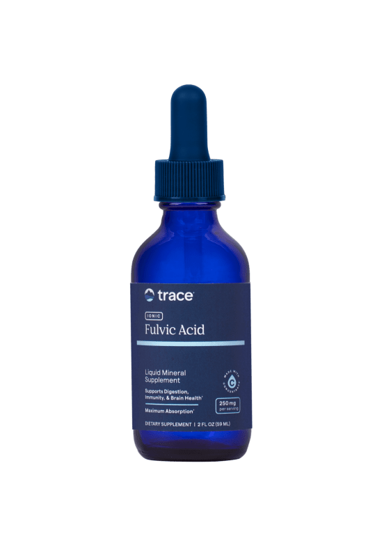 TRACE MINERALS skysta fulvinė rūgštis su joniniais mineralais, 59 ml