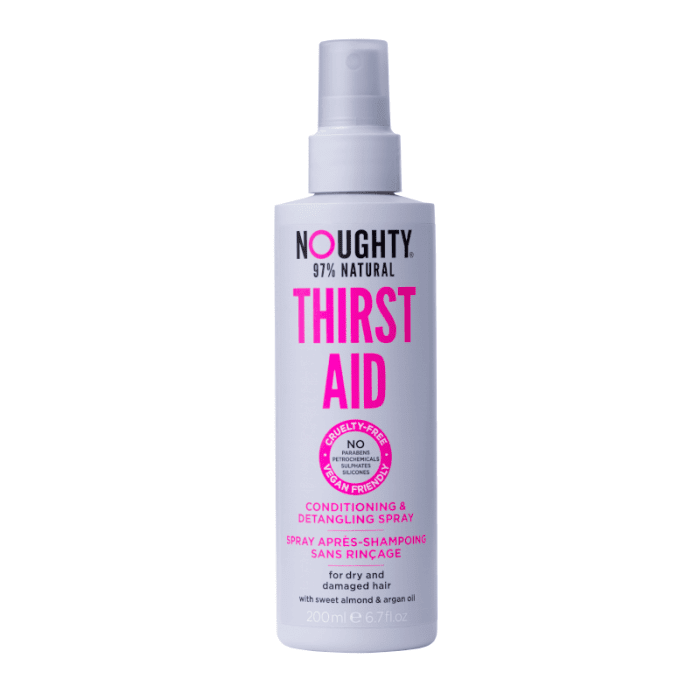 NOUGHTY Thirst Aid purškiamas drėkinamasis kondicionierius sausiems plaukams, 200 ml