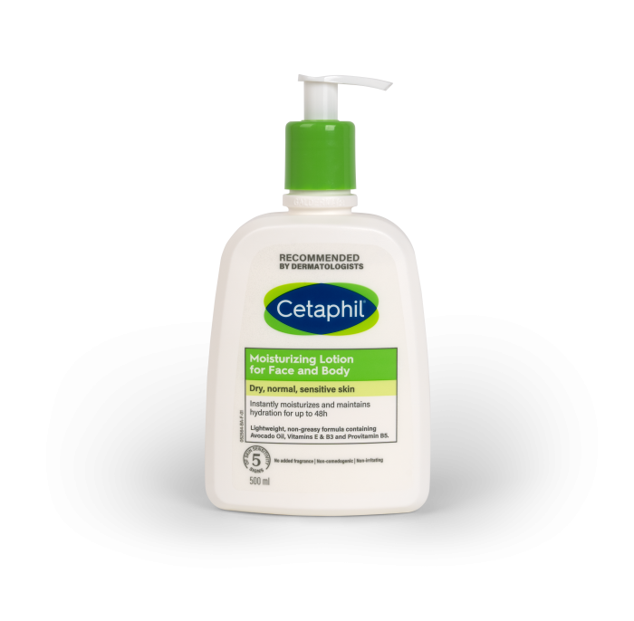 Cetaphil drėkinamasis veido ir kūno losjonas, 500 ml