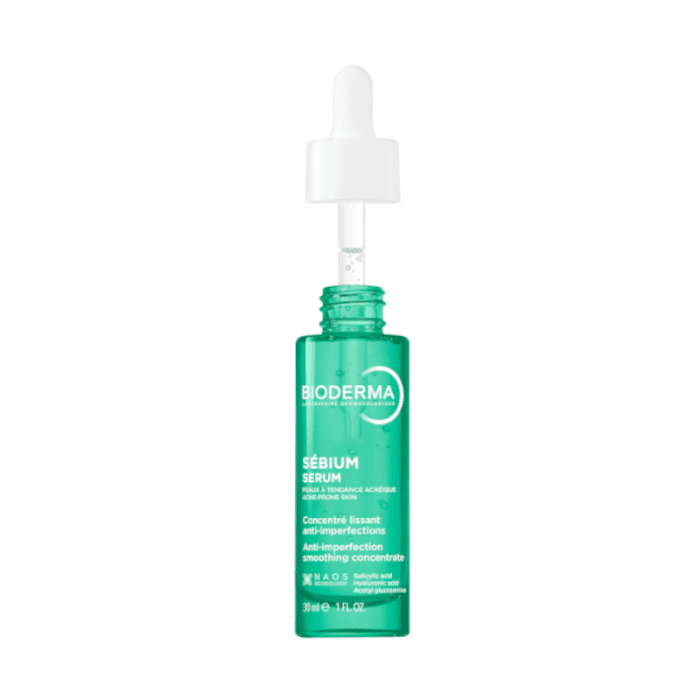 BIODERMA koncentruotas serumas į spuogus linkusiai, riebiai odai SEBIUM SERUM, 30 ml