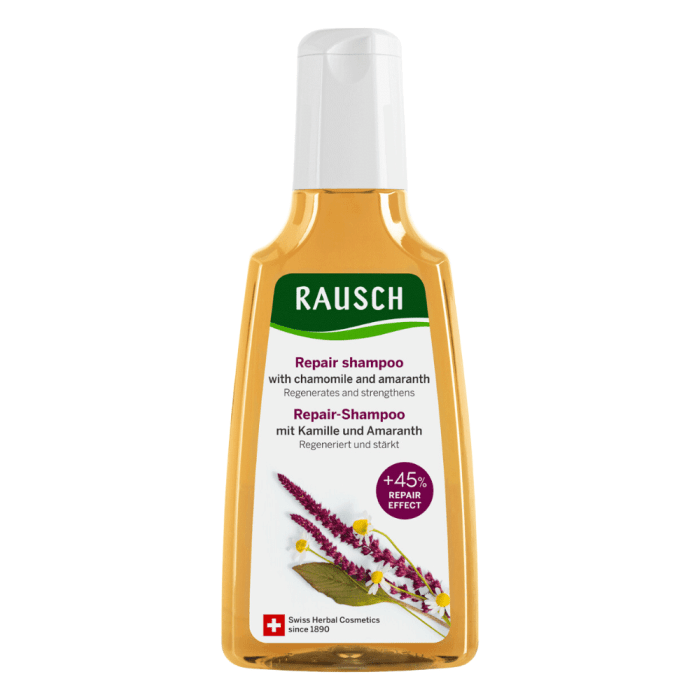 RAUSCH, CHAMOMILE-AMARANTH REPAIR šampūnas, 200 ml