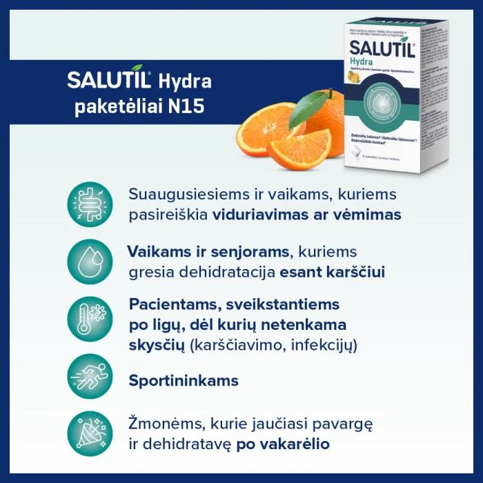 SALUTIL Hydra milteliai, N15