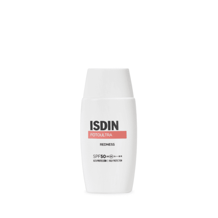 ISDIN FotoUltra REDNESS apsauginė veido emulsija SPF50, 50ml