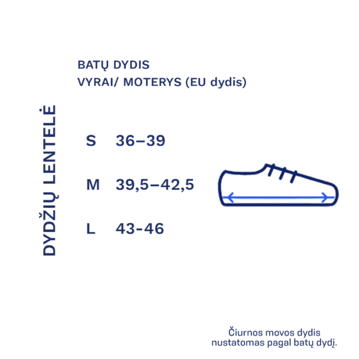 PULSAAR ACTIVE čiurnos mova, juoda spalva, S dydis