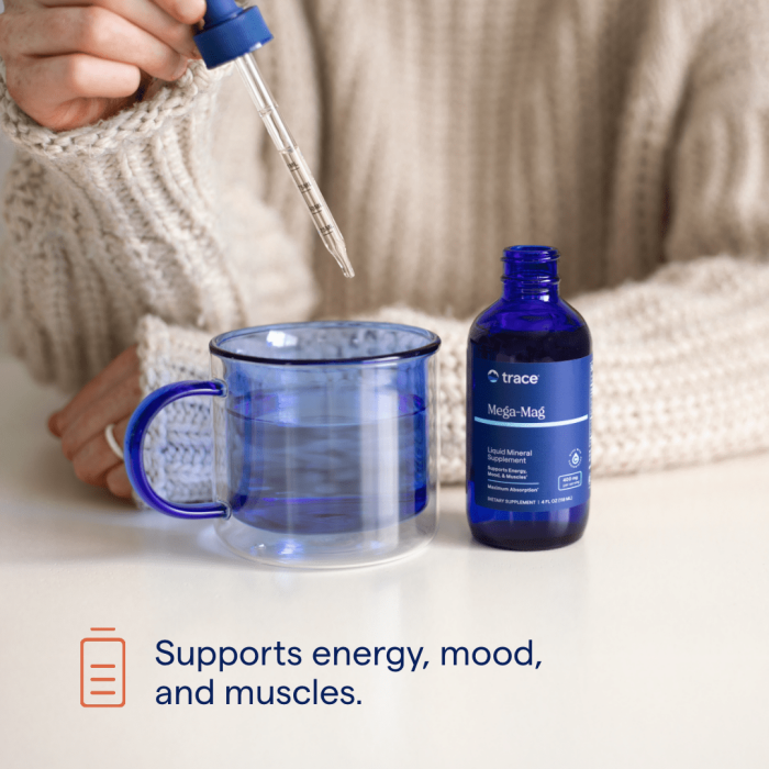 Trace Minerals Mega magnis 360 mg, 118 ml