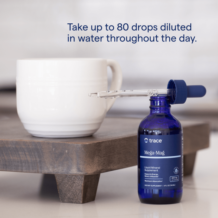 Trace Minerals Mega magnis 360 mg, 118 ml