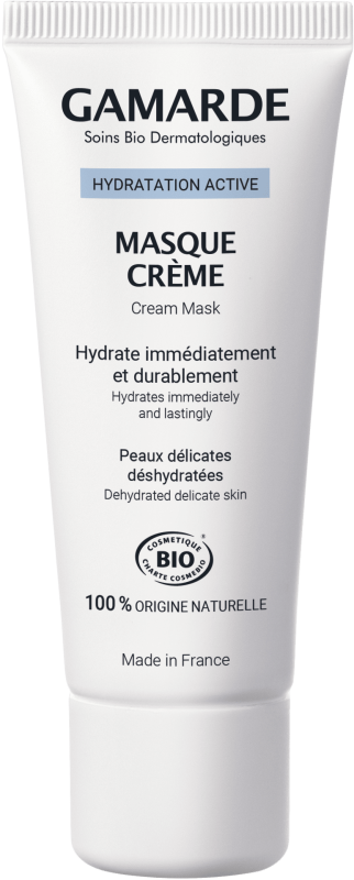 GAMARDE HYDRATATION ACTIVE kreminė veido kaukė, 40 g