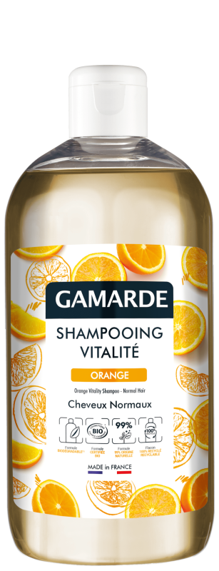 GAMARDE SHAMPOOING VITALITE šampūnas normaliai galvos odai, 500 ml