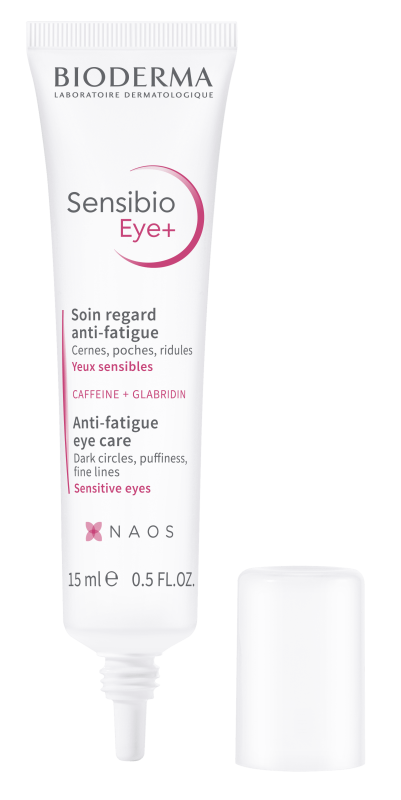 BIODERMA gelis-kremas jautriai ir pavargusiai odai aplink akis SENSIBIO EYE+, 15 ml