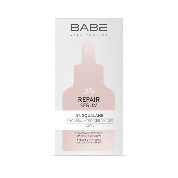 BABE Repair atkuriamasis serumas su skvalenu ir keramidais, 30ml
