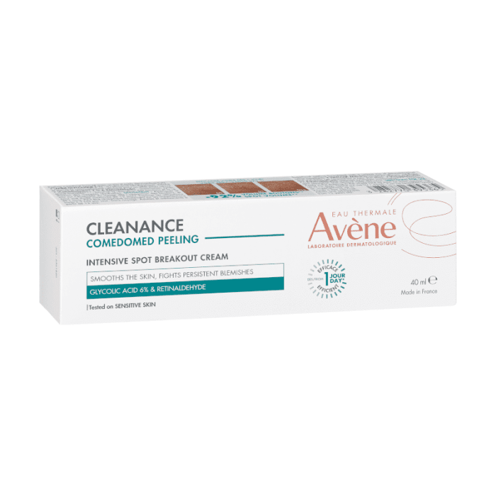EAU THERMALE AVÈNE Cleanance Comedomed Peeling intensyvaus poveikio kremas probleminei odai, 40 ml