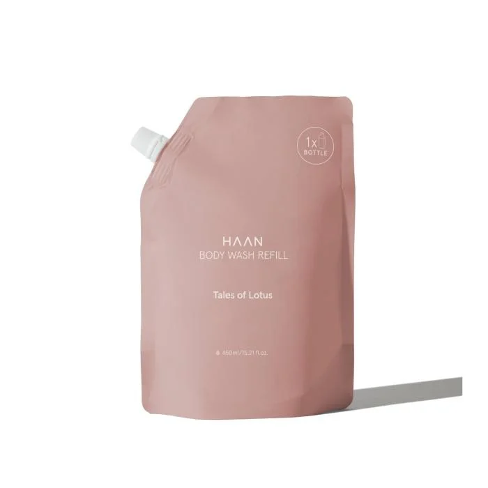 HAAN Kūno prausiklio papildymas Tales of Lotus 450 ml
