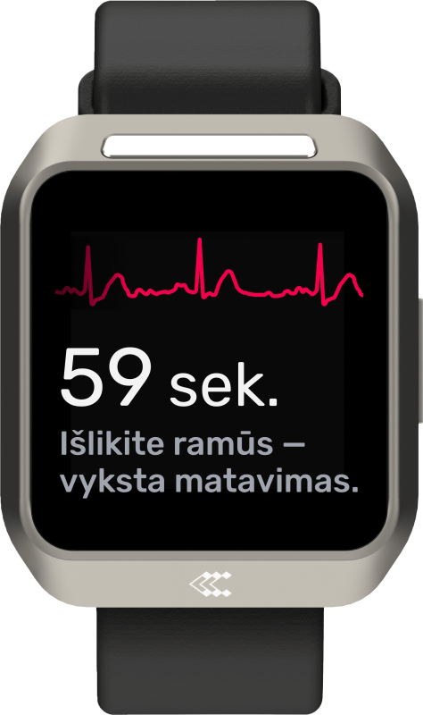 TELTOHEART ŠIRDIES VEIKLOS STEBĖJIMO APYRANKĖ S DYDIS 