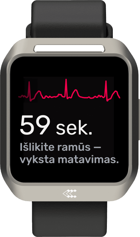 TELTOHEART ŠIRDIES VEIKLOS STEBĖJIMO APYRANKĖ L DYDIS 