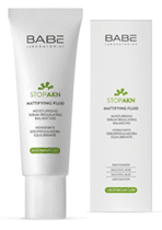BABE STOP AKN matiškumo suteikiantis fluidas, 50ml 