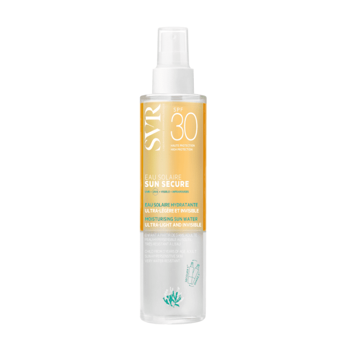 SVR SUN SECURE EAU SOLAIRE SPF30 apsauginis dvifazis vanduo/aliejus, 200 ml