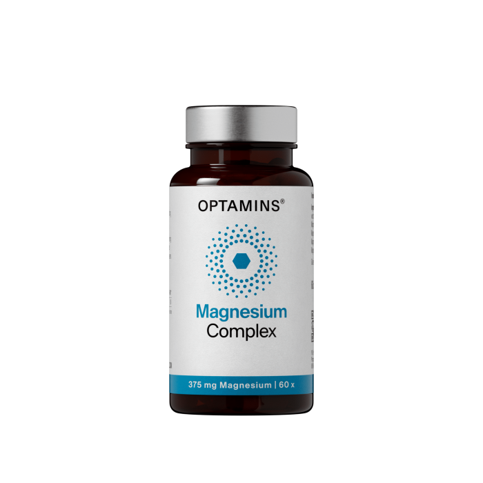 OPTAMINS Magnio kompleksas, 375 mg, N60 