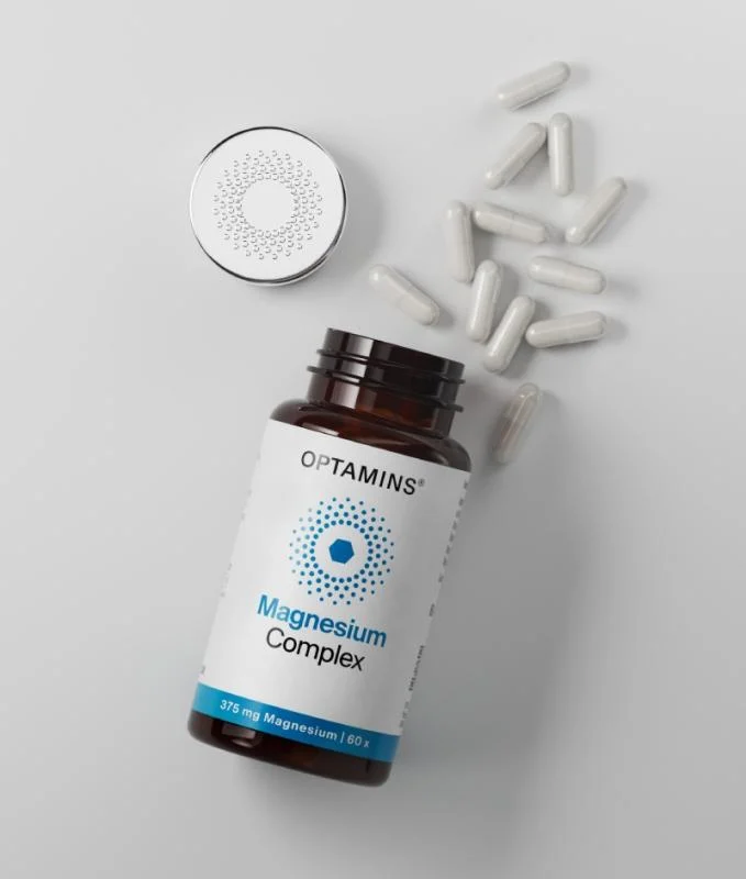 OPTAMINS Magnio kompleksas, 375 mg, N60 