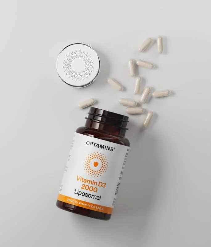 OPTAMINS VITAMINAS D3 LIPOSOMAL 2000IU, N60