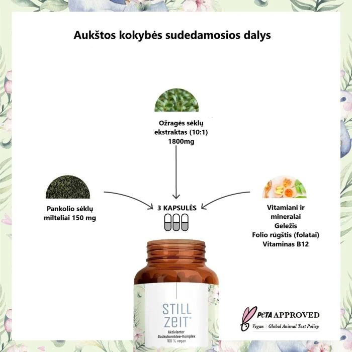 NATURTREU Vitaminų kompleksas maitinančioms mamoms, N90