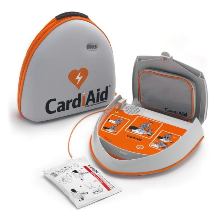CARDIAID pilnai automatinis defibriliatorius su krepšiu bei pirmosios pagalbos rinkiniu, LT kalba,  N1
