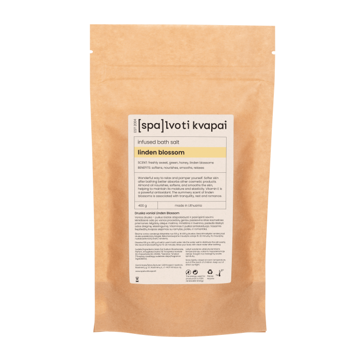 SPALVOTI KVAPAI Druska voniai Linden Blossom, 400 g