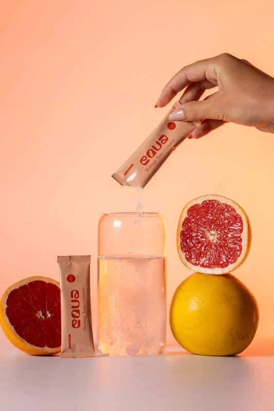 EQUA elektrolitų gėrimas su kreatinu, greipfrutų skonio, 132 g, N20 po 6,6 g