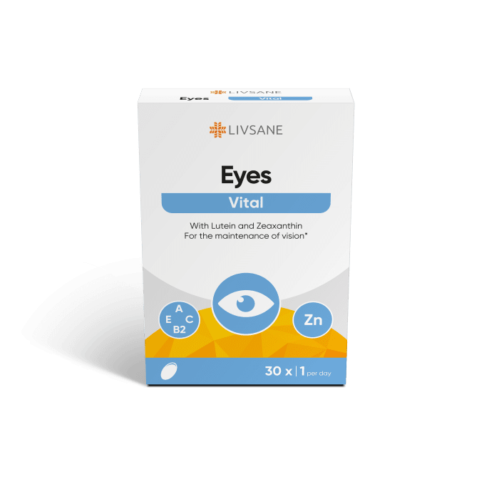 LIVSANE eyes vital kapsulės, N30