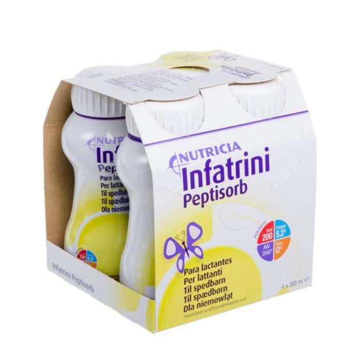 INFATRINI peptisorb gėrimas, 4X200ML/6vnt