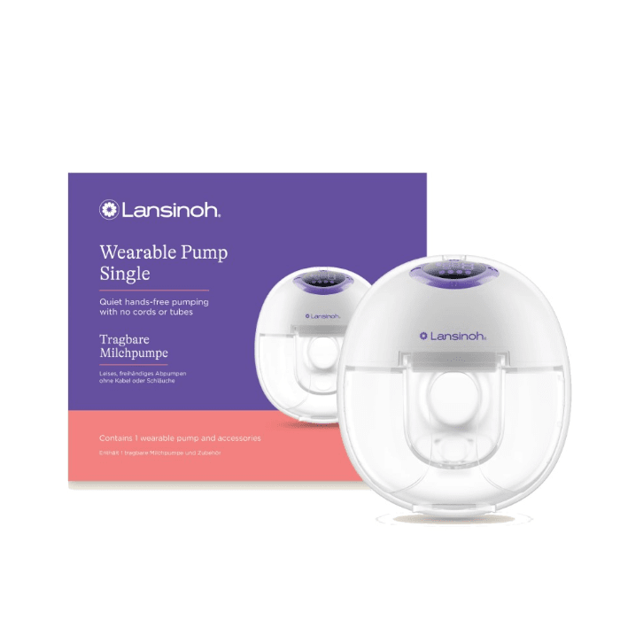 Lansinoh nešiojamas belaidis elektrinis pientraukis