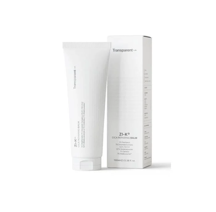 TRANSPARENT LAB Zi-K® Cica Repairing Balm atstatomasis balzamas veidui su Azijine centele, 100 ml