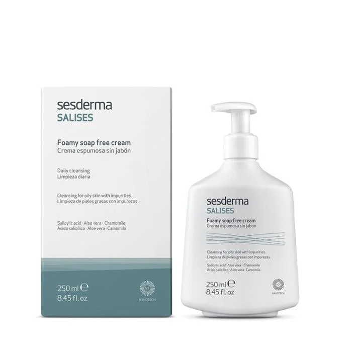 SESDERMA SALISES bemuilis putojantis prausiklis, 250 ml