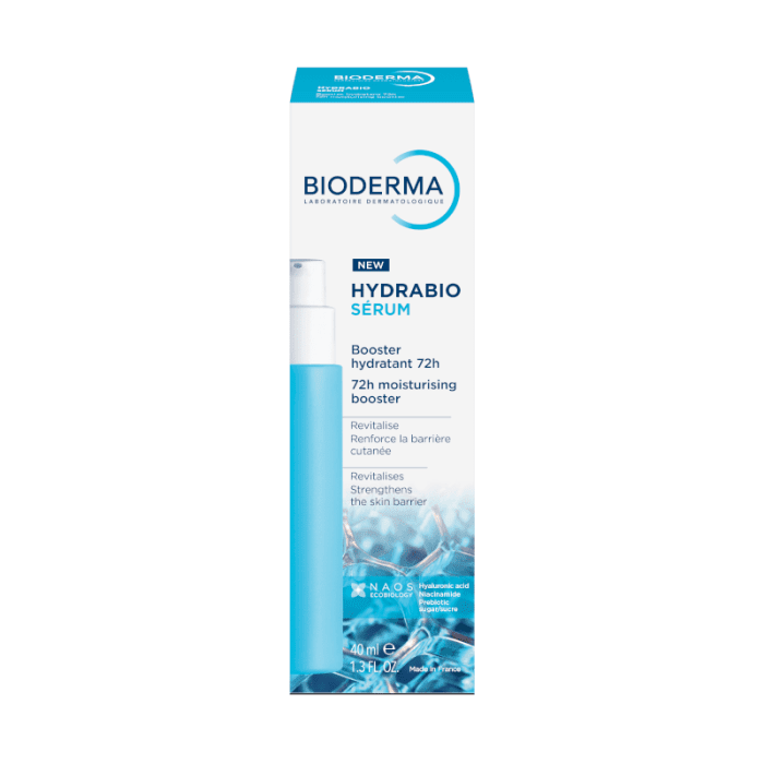 BIODERMA drėkinantis serumas dehidratuotai odai, HYDRABIO SÉRUM, 40 ml