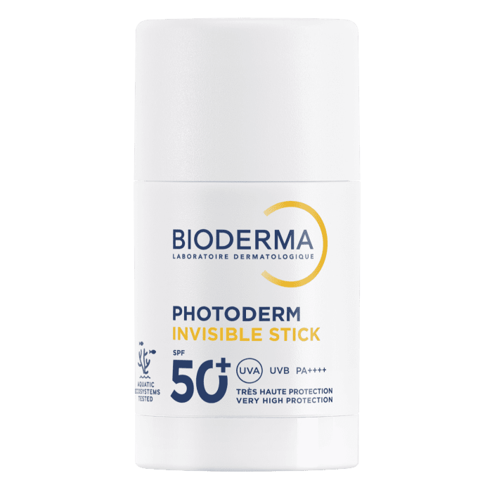 BIODERMA apsauginis pieštukas nuo saulės PHOTODERM INVISIBLE STICK SPF50+, 15 g