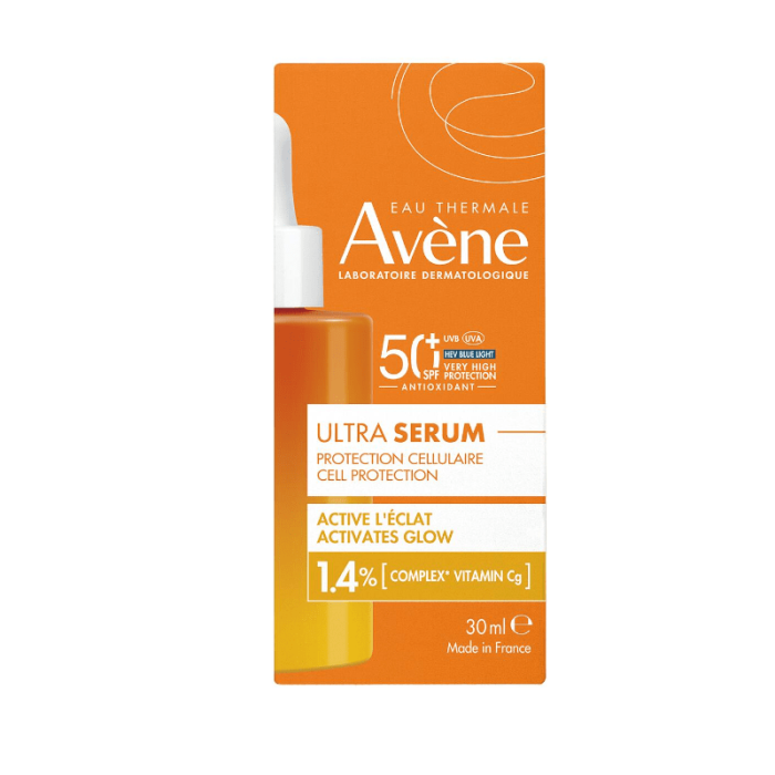 AVENE SUN skaistinamasis serumas su Vit. C SPF 50, 30 ML