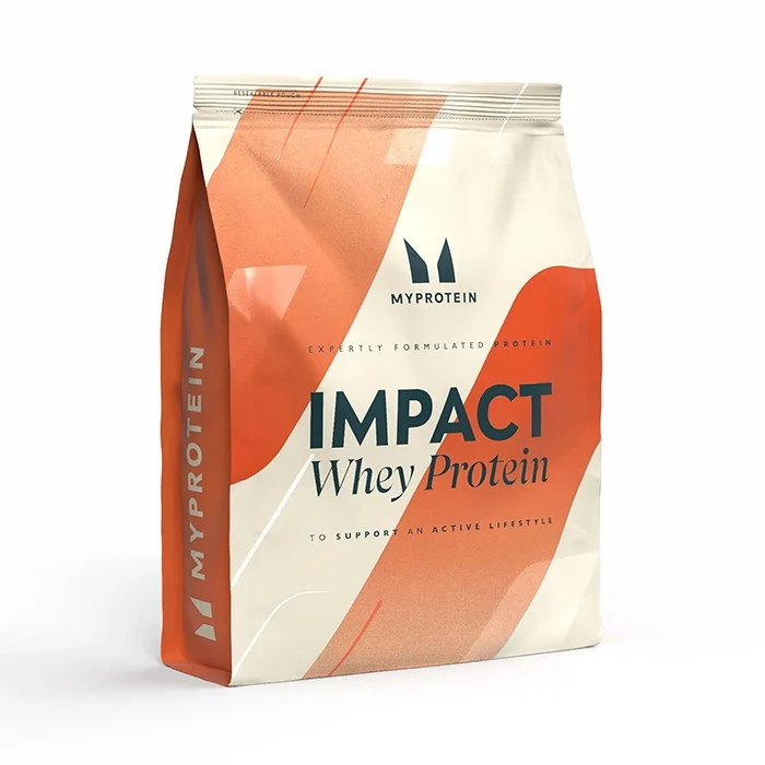 MYPROTEIN Impact Whey proteinas, bananų skonio, (40 porcijų), 1 kg