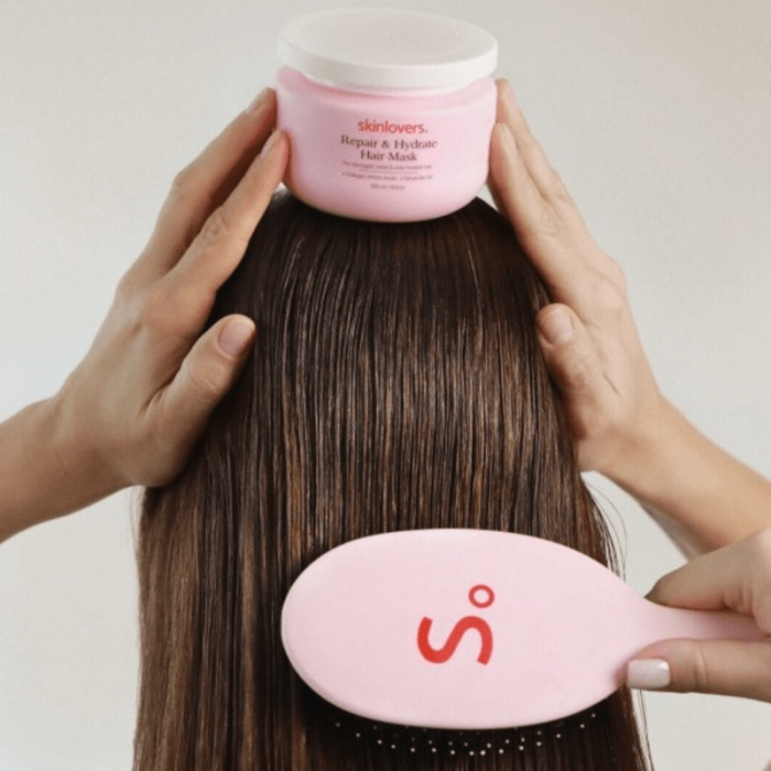 SKINLOVERS atstatanti, drėkinanti ir giliai maitinanti plaukų kaukė, 250 ml