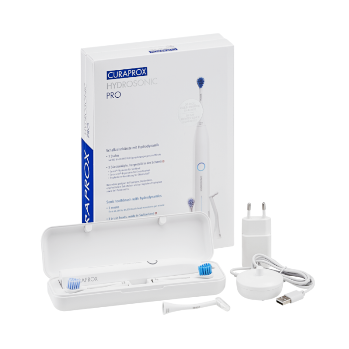 CURAPROX elektrinis sonic dantų šepetėlis Hydrosonic PRO, N1